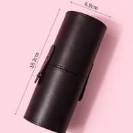 15 pieces Professional Vegan Wood Handle Makeup Brushes Set with storage bucket