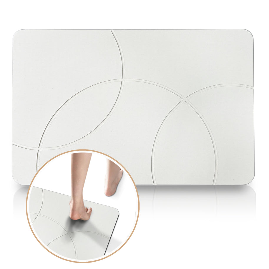 Absorbent Diatomite Stone Bathmat