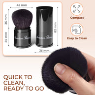 Retractable Kabuki Makeup Brush
