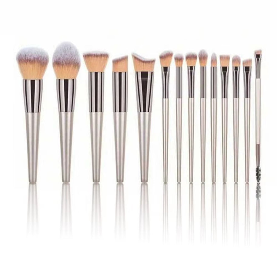 14 pieces Makeup Brushes Set Eyeshadow Fluffy Foundation Concealer Blush Highlighter and Storage Box Female Cosmetics Beauty Tools