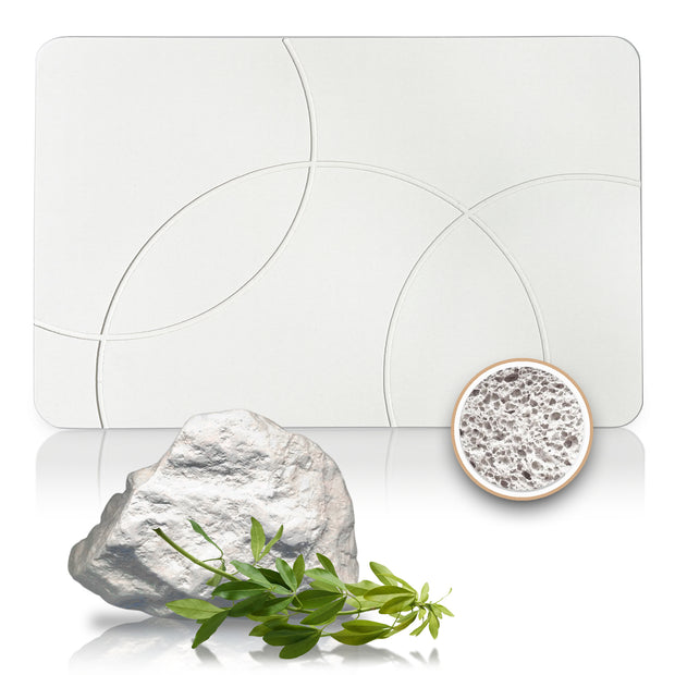 Absorbent Diatomite Stone Bathmat from Anactoro store 23.6 inches x 15.3 inches