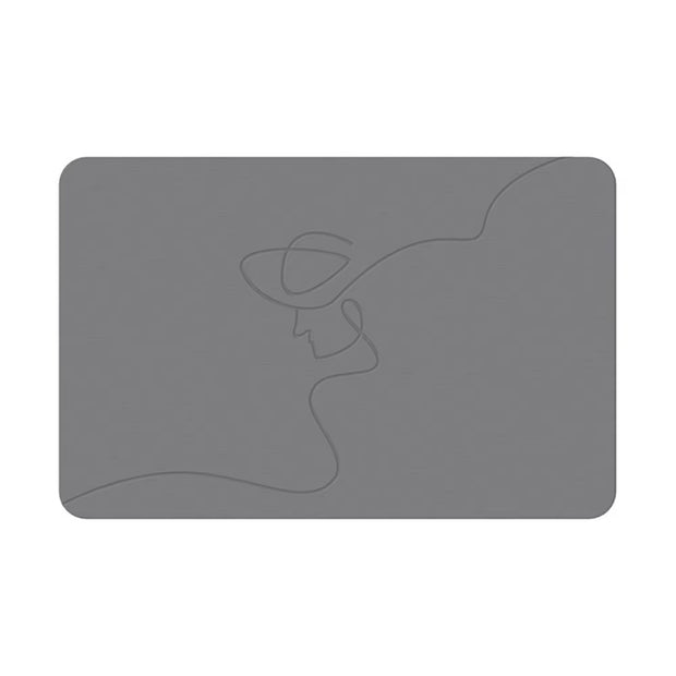 Indoor Diatomite Stone Bath Mat Diatom Mud Soft Mat Water Absorption Quick Drying Diatomite Stone Shower Mat Entryway Rugs