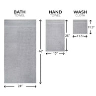 10 Piece Towel Set with Upgraded Softness & Durability