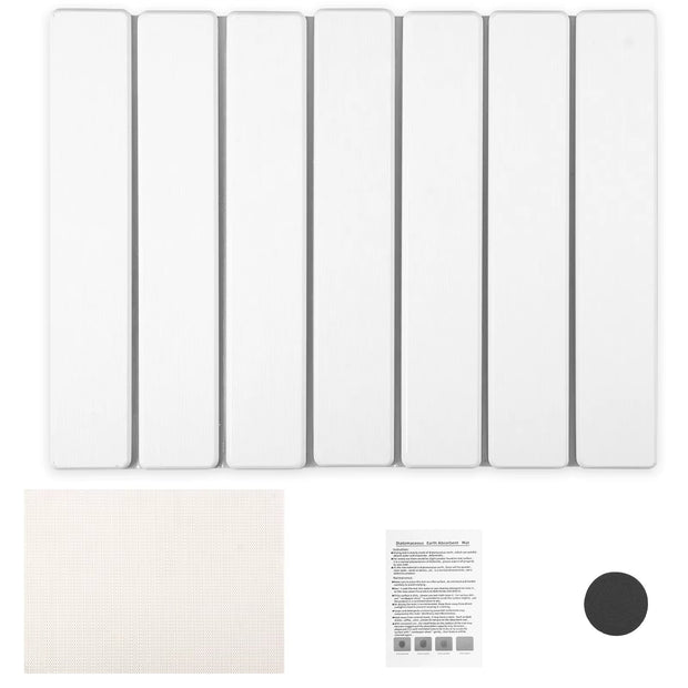 Kitchen Drying Mat Foldable Stone Dish Absorbent Drying Mat Nonslip Drying Pad Coffee Dish Drainer Mat Stone Kitchen Accessories