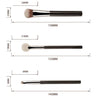 13-Piece Vegan Makeup Brush Set Hypoallergenic Soft Synthetic Brushes for Eye Contouring & Full Face,Professional Cosmetic Tools