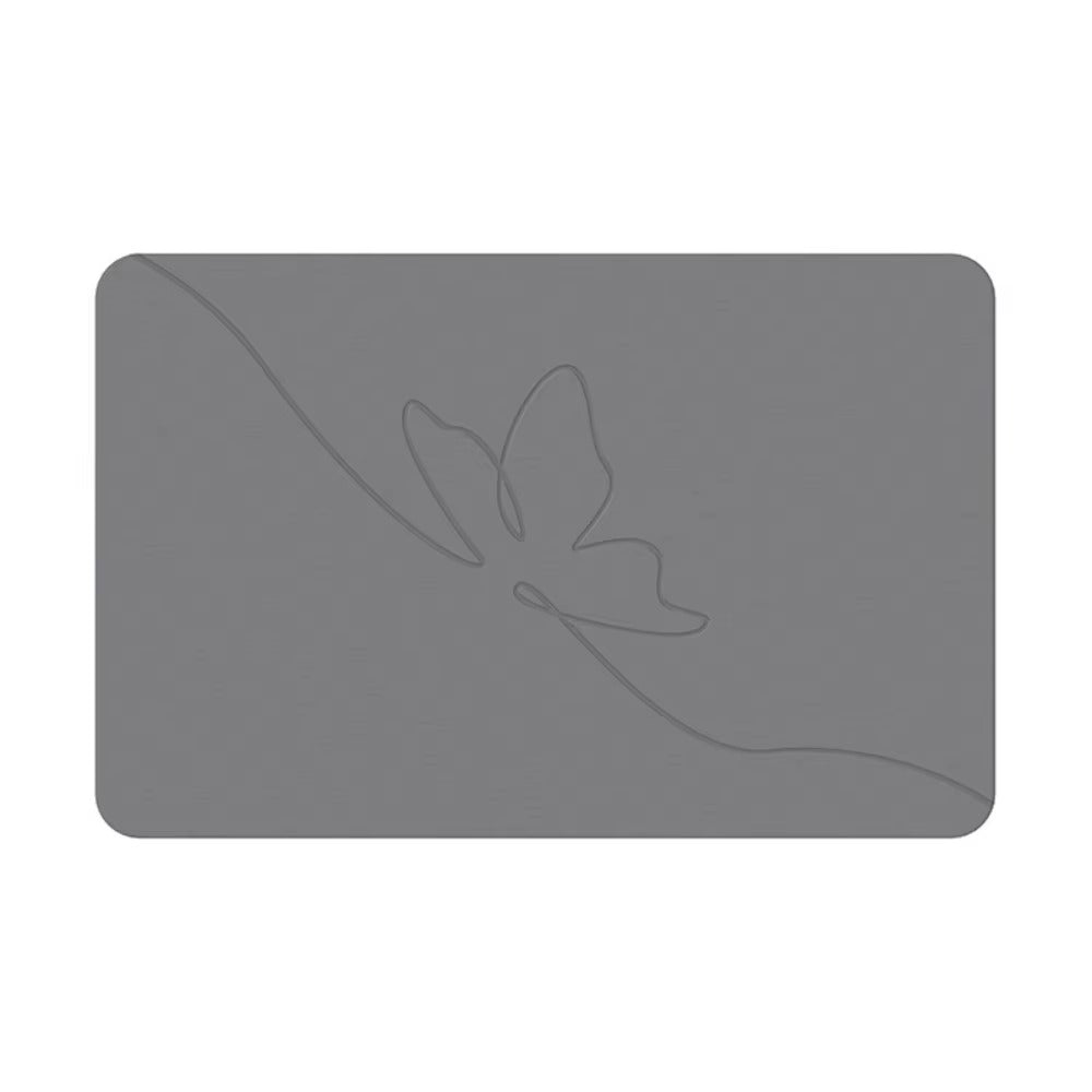 Indoor Diatomite Stone Bath Mat Diatom Mud Soft Mat Water Absorption Quick Drying Diatomite Stone Shower Mat Entryway Rugs