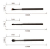 13-Piece Vegan Makeup Brush Set Hypoallergenic Soft Synthetic Brushes for Eye Contouring & Full Face,Professional Cosmetic Tools
