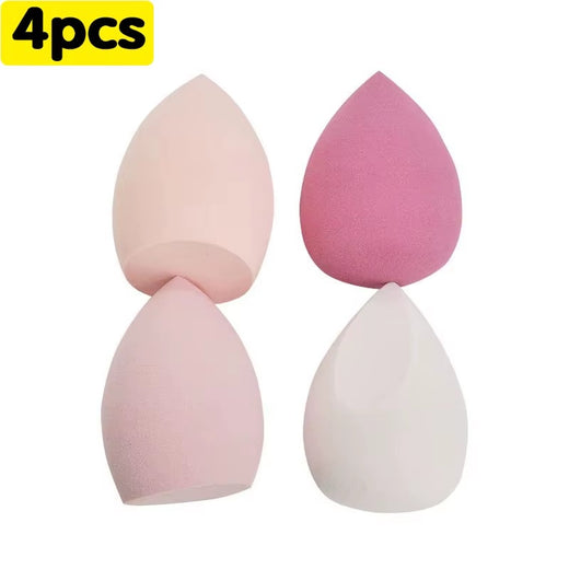 4-16 Pieces Makeup Sponge-Powder Puff Dry and Wet Combined Beauty Cosmetic Ball Foundation Powder Puff Bevel Cut Make Up Sponge Tools