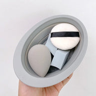 Silicone Makeup Brush Cleaner Bowl Foldable Clean Mat Cosmetic Foundation Eyeshadow Powder Brushes Cleaner Tools Makeup Supplies