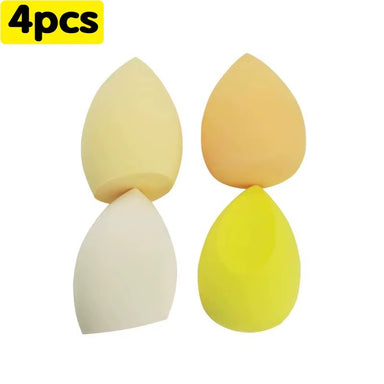 4-16 Pieces Makeup Sponge-Powder Puff Dry and Wet Combined Beauty Cosmetic Ball Foundation Powder Puff Bevel Cut Make Up Sponge Tools