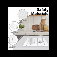 Kitchen Drying Mat Foldable Stone Dish Absorbent Drying Mat Nonslip Drying Pad Coffee Dish Drainer Mat Stone Kitchen Accessories