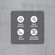 10 Piece Towel Set with Upgraded Softness & Durability