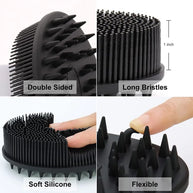 Silicone Bath Brush Cleansing Massage Full Body Scrub Bath Brush Baby Silicone Shampoo Bath