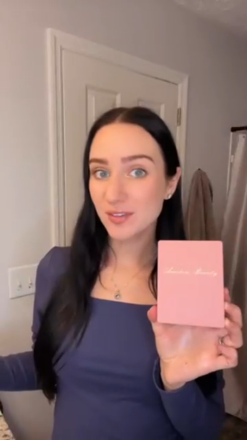 Travel Makeup Brushes Set with mirror